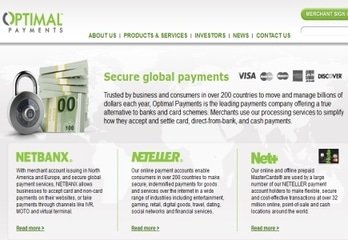 Optimal Payments Plc rachète le groupe Skrill pour 1,1 milliard d'euros d'ici fin 2015