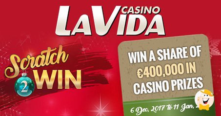 Grattez et gagnez 400 000 €au Casino La Vida