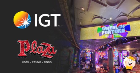 IGT représente un Jackpot Incroyable en coopération avec Plaza Hotel & Casino